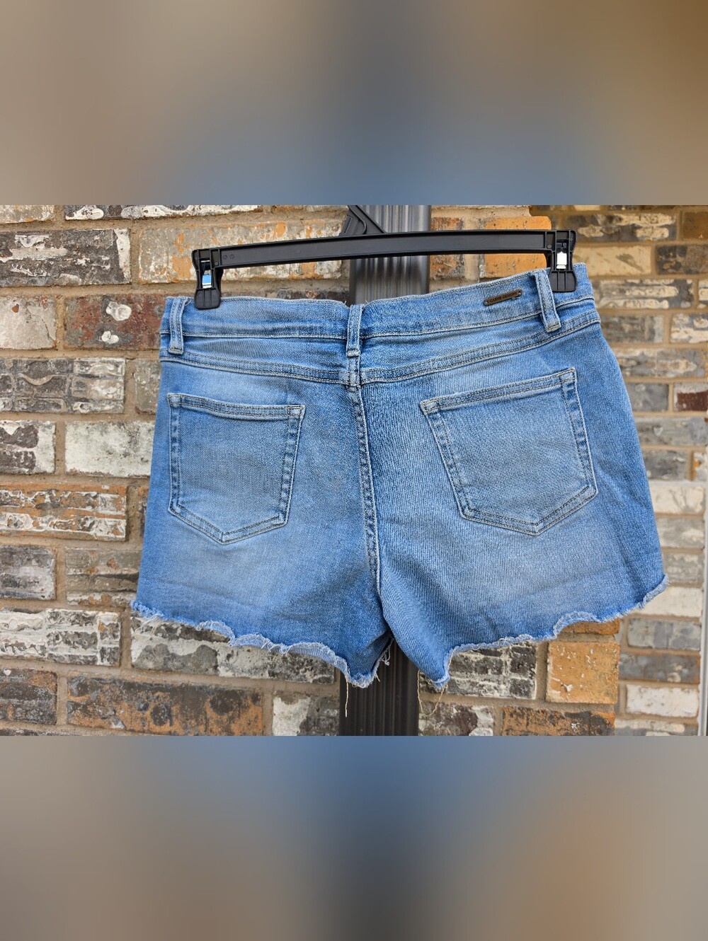 Carve Designs Organic Cotton Denim Shorts Women's Size 6 Light Wash - Picture 2 of 8